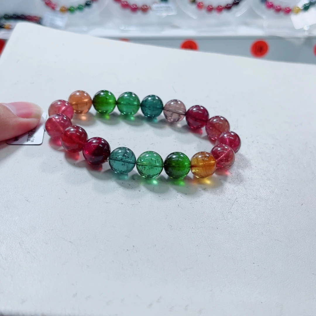 未镶嵌手链碧玺碧玺