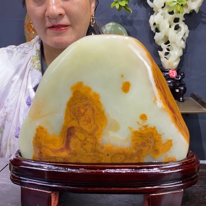 石材精品古青石摆件