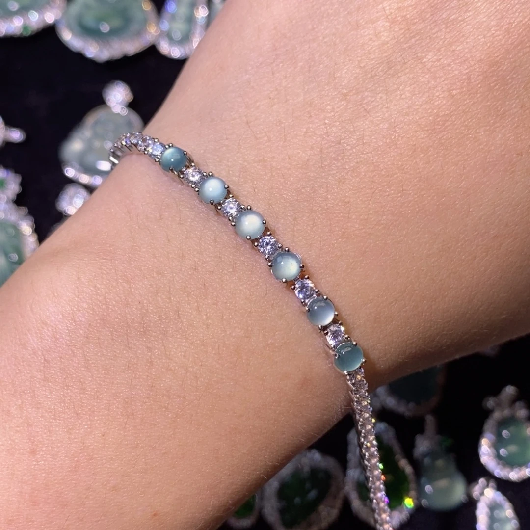 翡翠未镶嵌颈饰天然