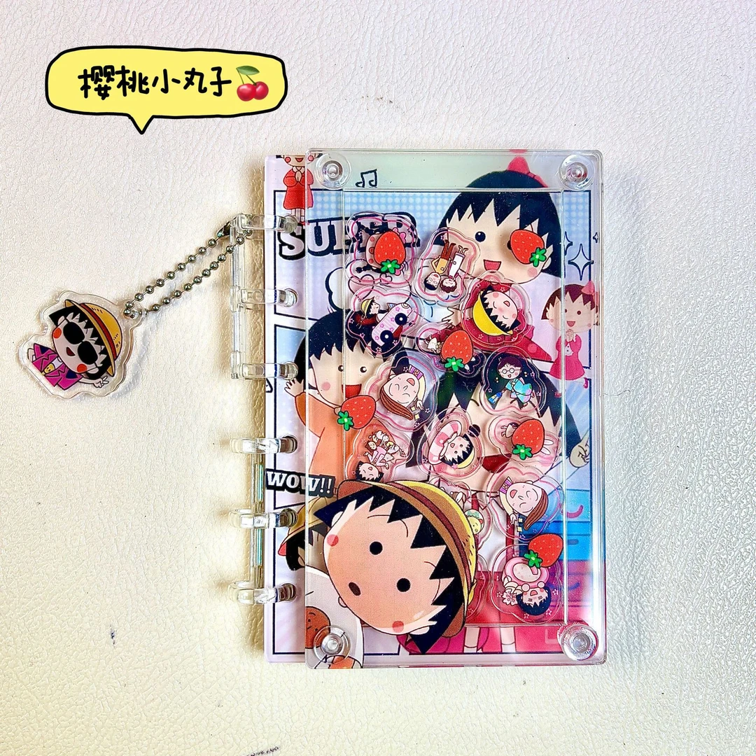 下播也可拍【煽风癫火】卡通A7活页本摇摇乐手工笔记本摆件