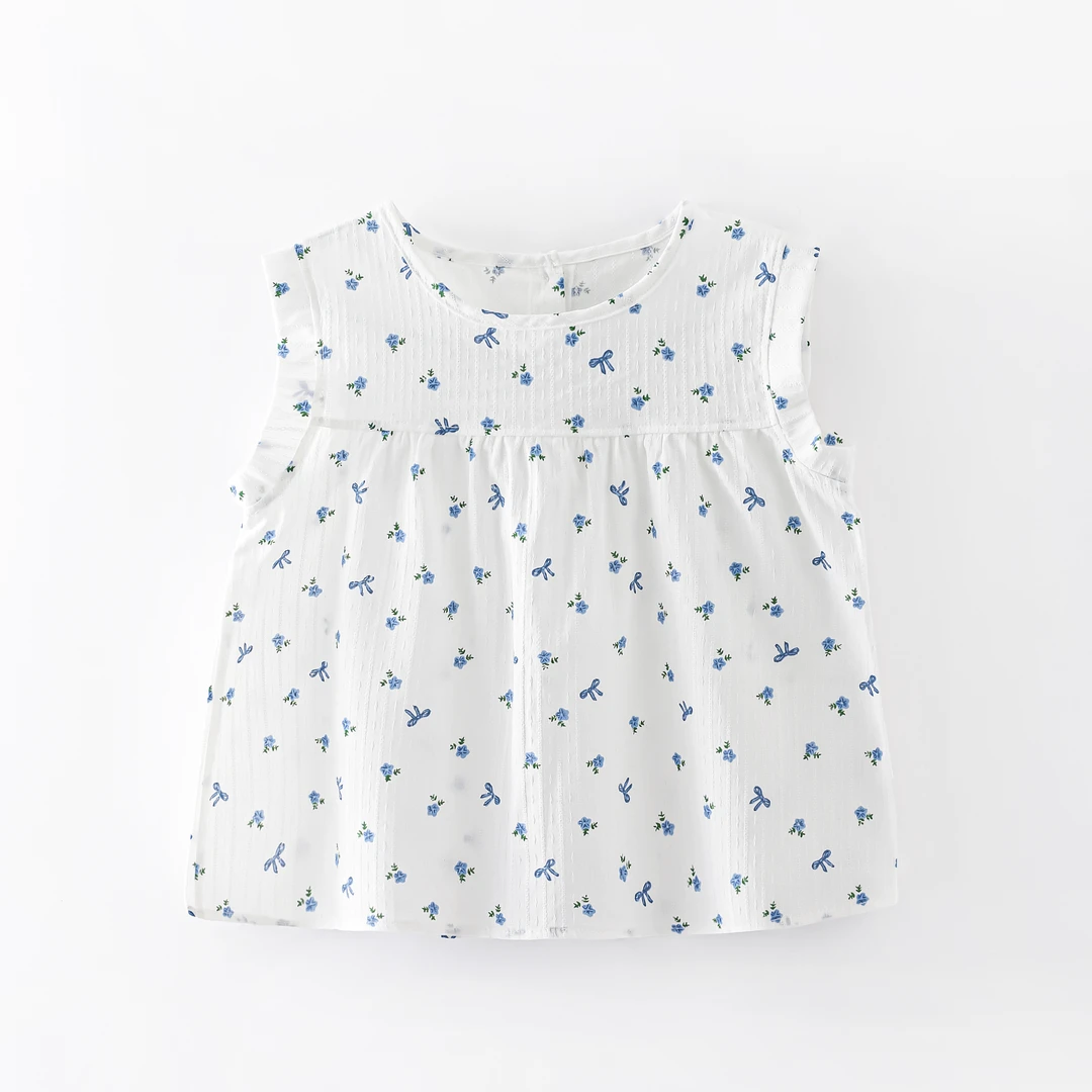 儿童上衣女中小童娃娃衫单件上衣ZX236