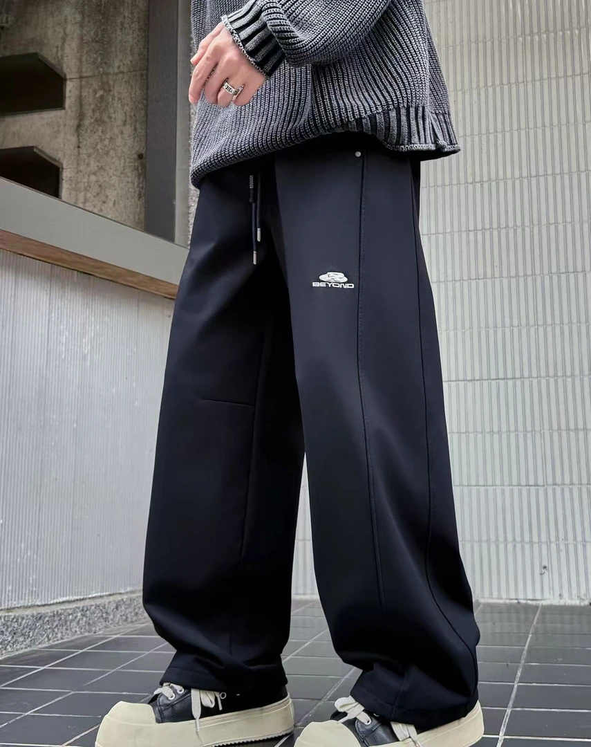 冬季直筒秋季男士工装裤秋冬子运动裤