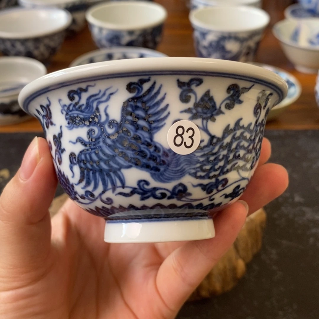 景德镇手绘陶瓷茶具杯