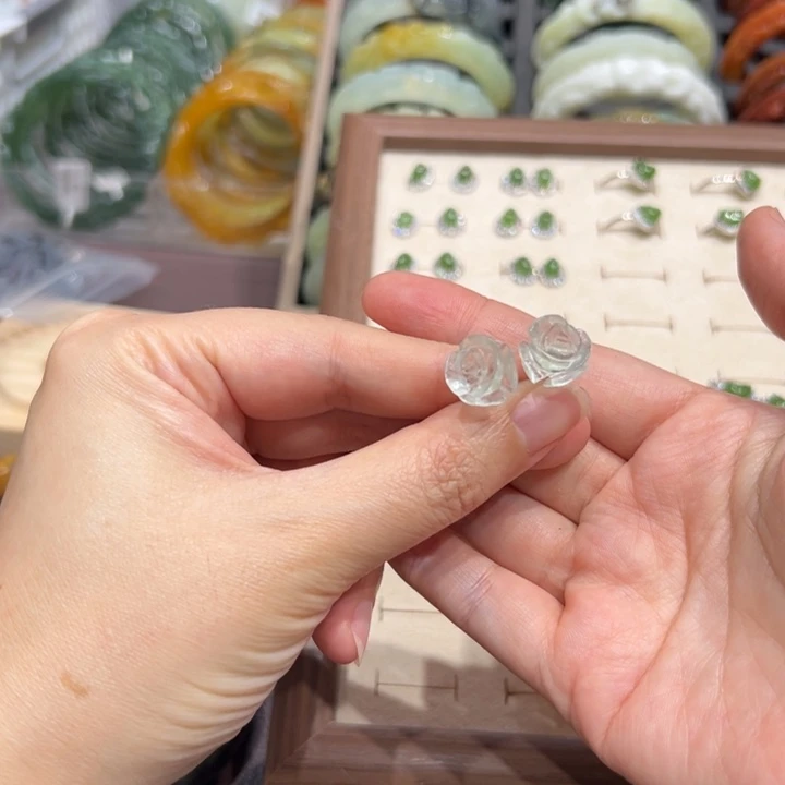 蛇纹石玉未镶嵌手链