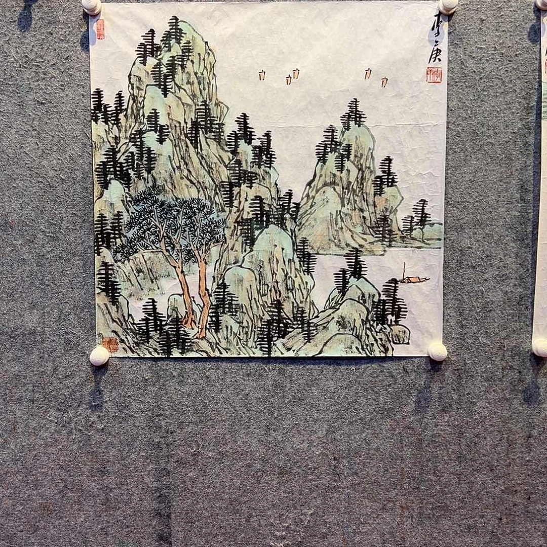 国画老师艺术精品