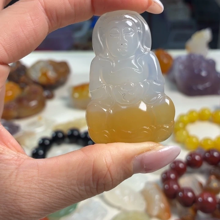 未镶嵌吊坠(不含链)玛瑙/玉髓