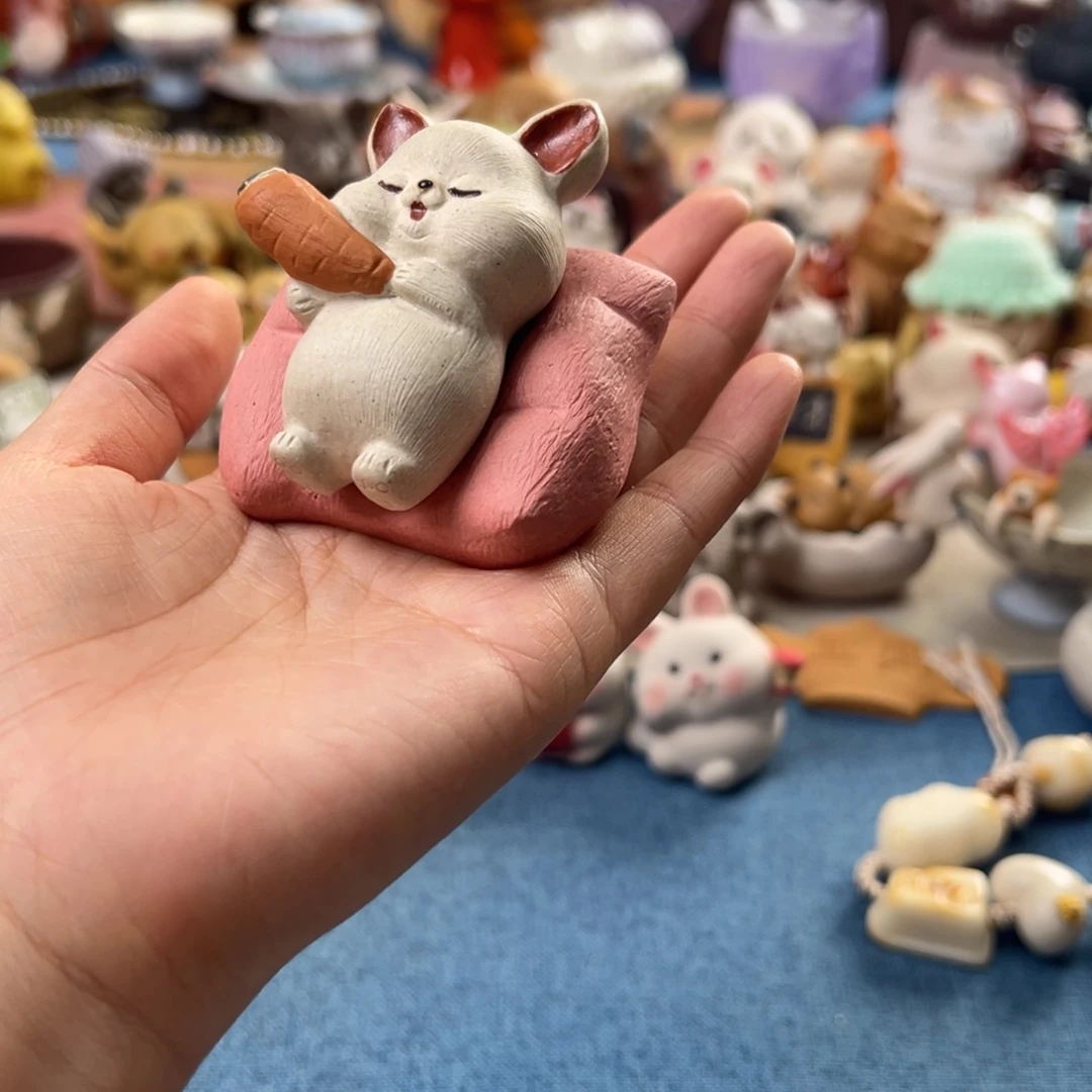 茶宠紫砂手工制作