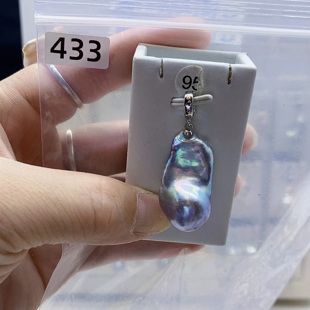 颈饰合金淡水珍珠