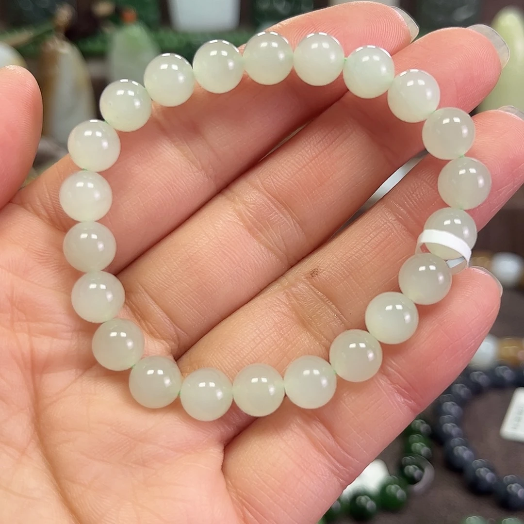 和田玉未镶嵌手串