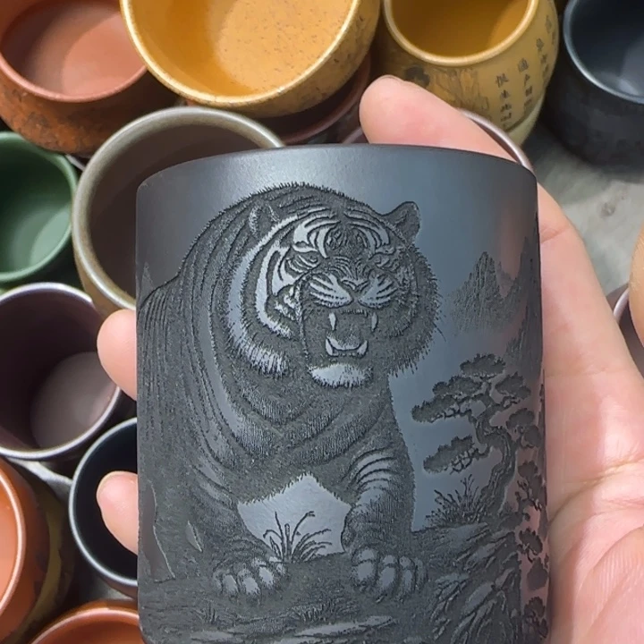 茶杯紫砂全手工制作工艺