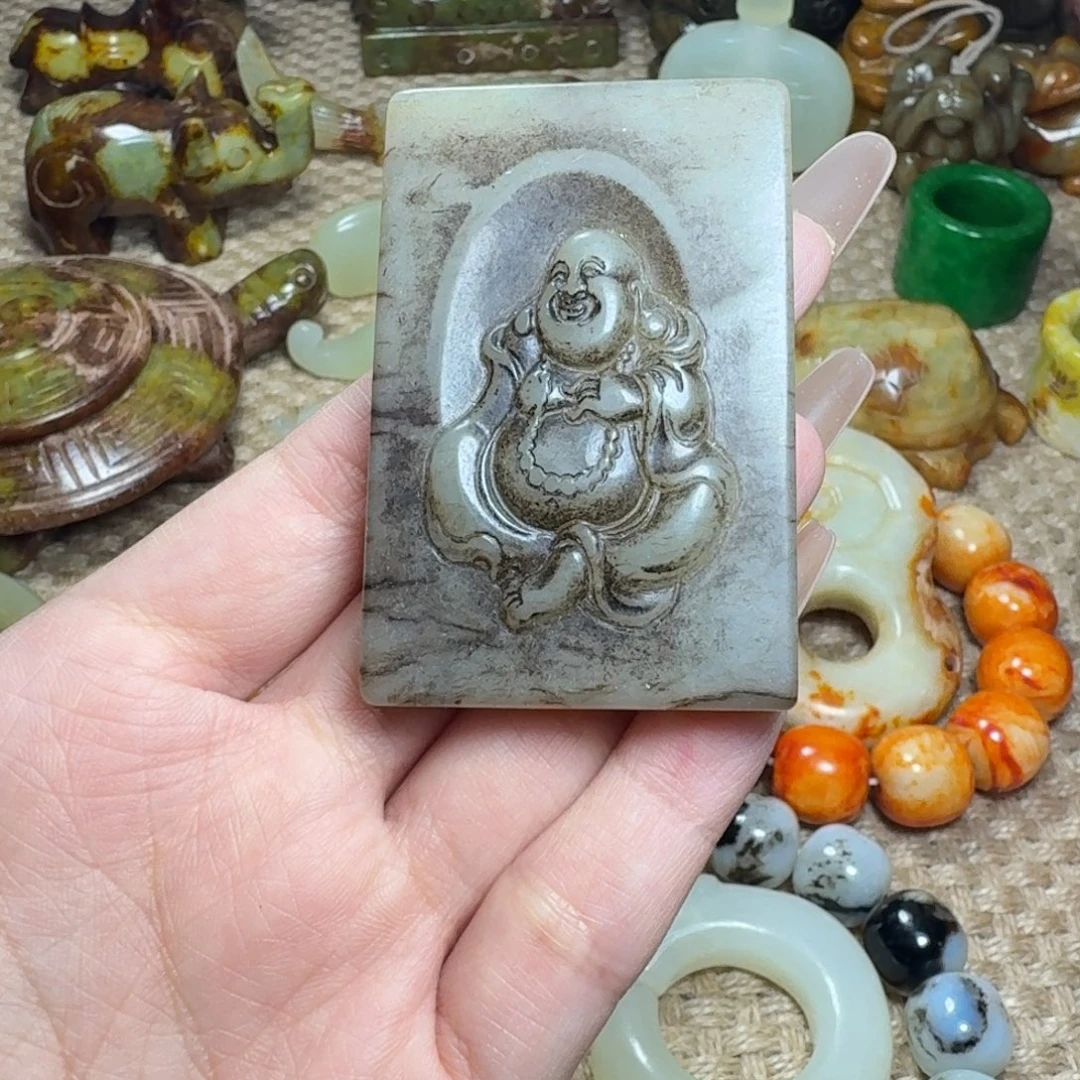 白玉菩提吊坠挂件