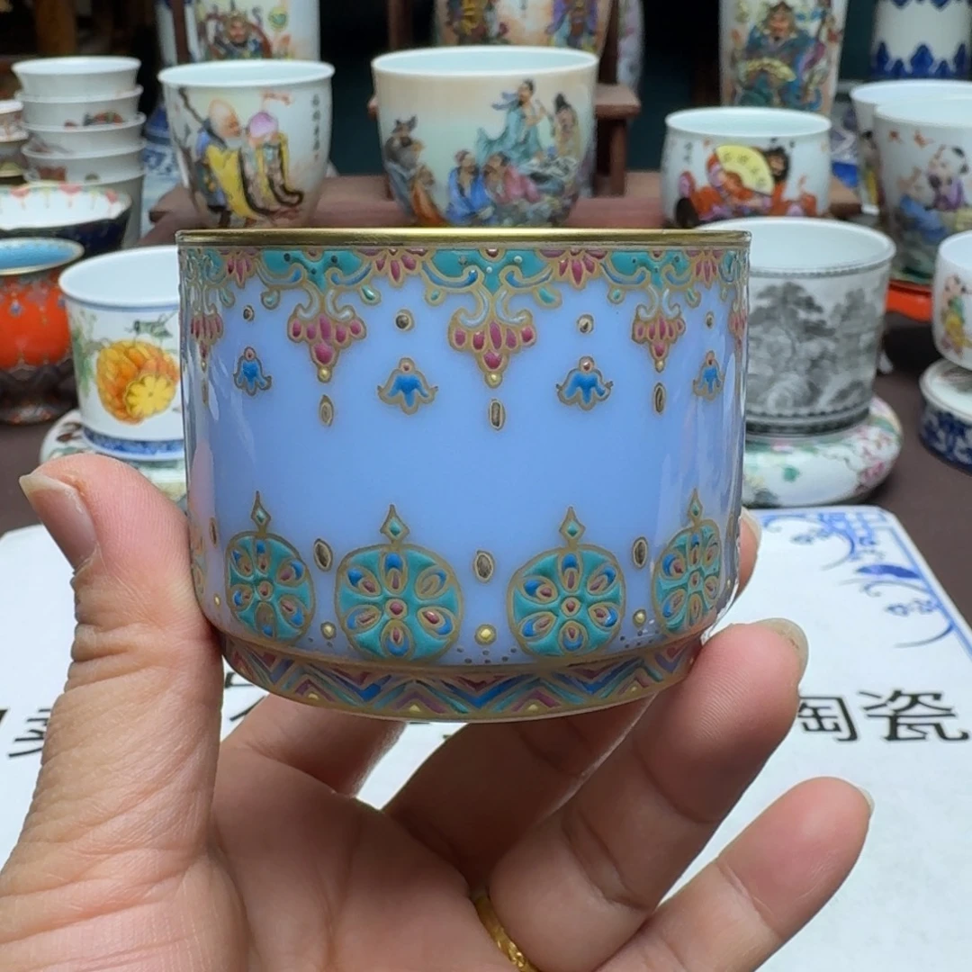 景德镇手工手绘展示