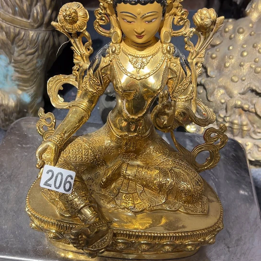 阿*微瑕疵黄铜摆件工艺品