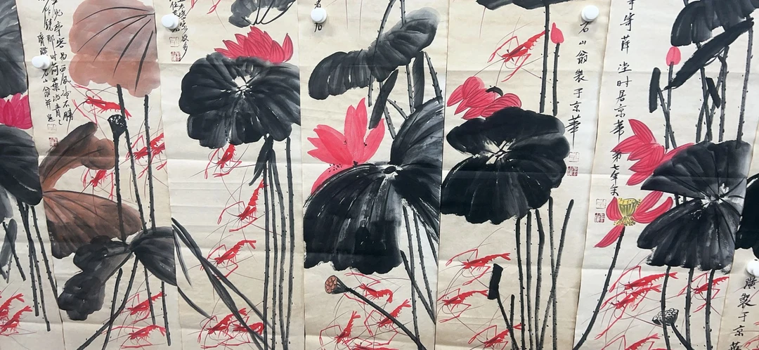 【马李】精品八条屏装饰画通用链接