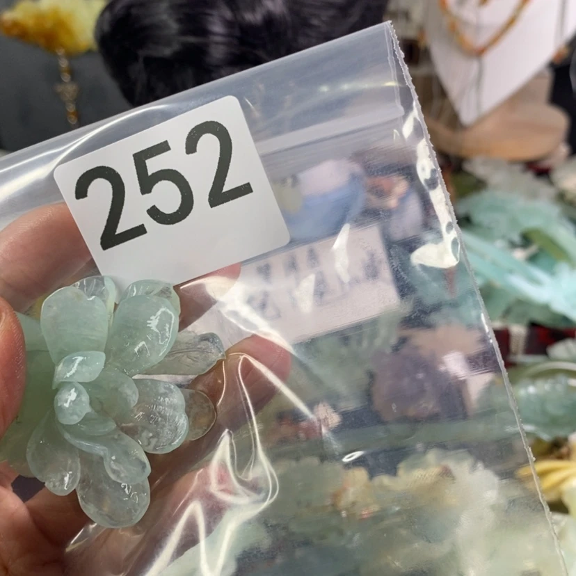 【闪购商品】岫玉发饰未镶嵌汤*○