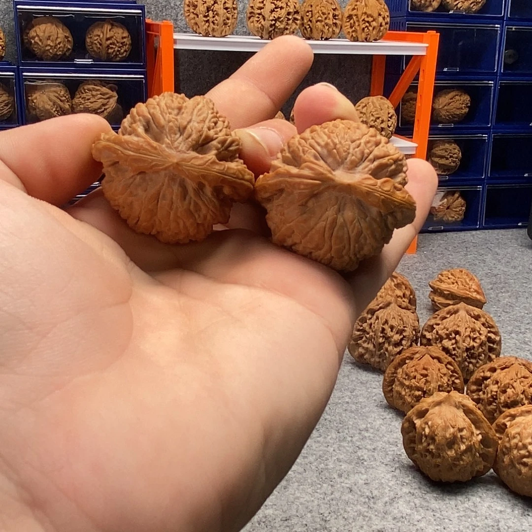 文玩核桃吊坠闷白41