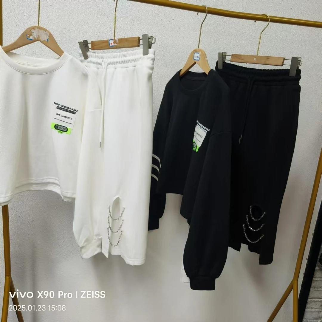 唯琳剪标 7仓F6-10-9966款  半裙休闲套装