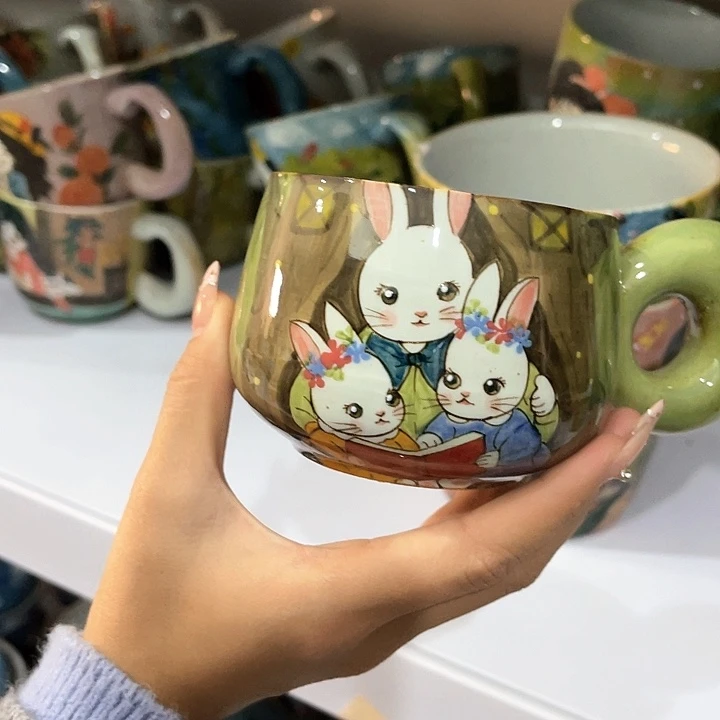 陶景德镇釉下手绘陶瓷