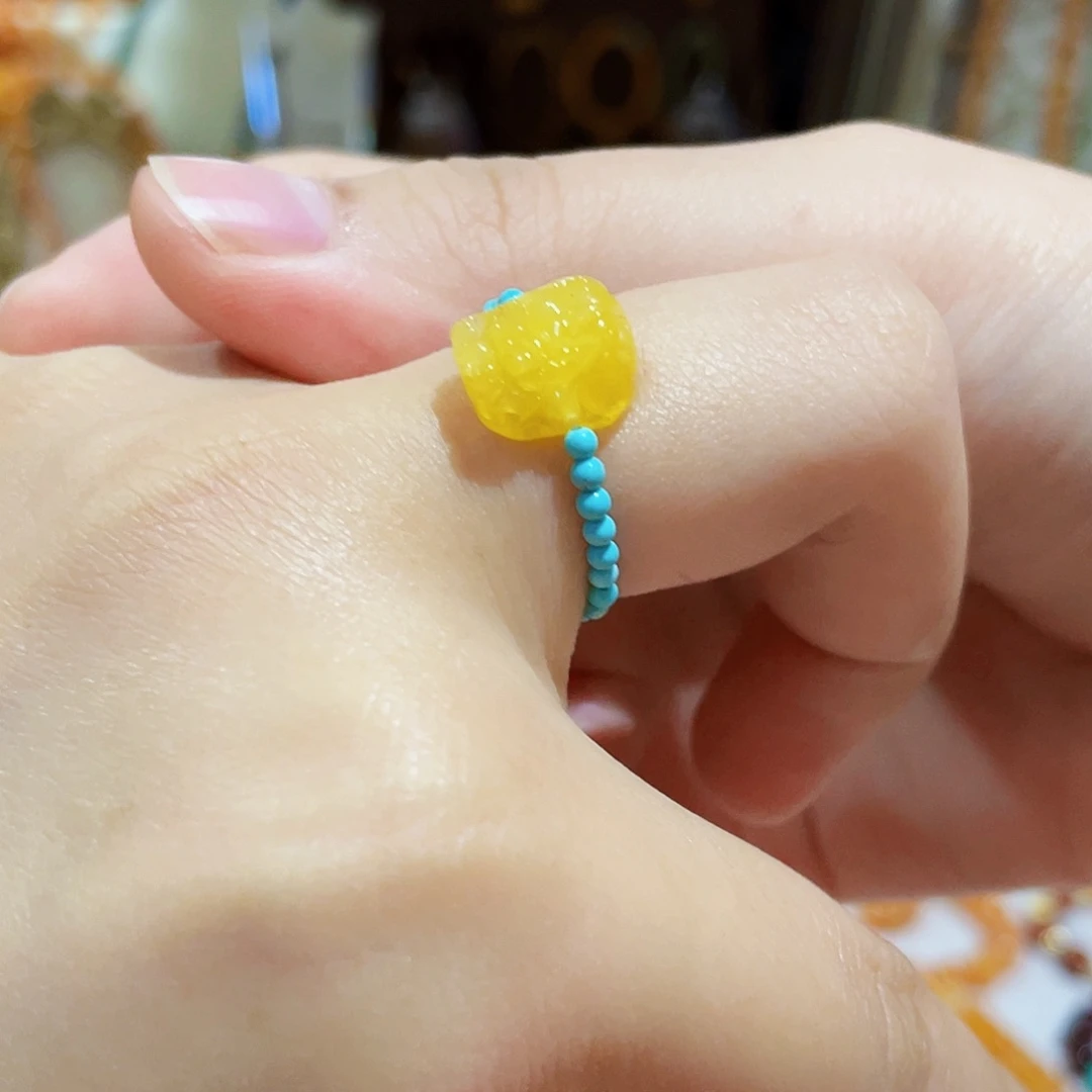 蜜蜡未镶嵌手串手串