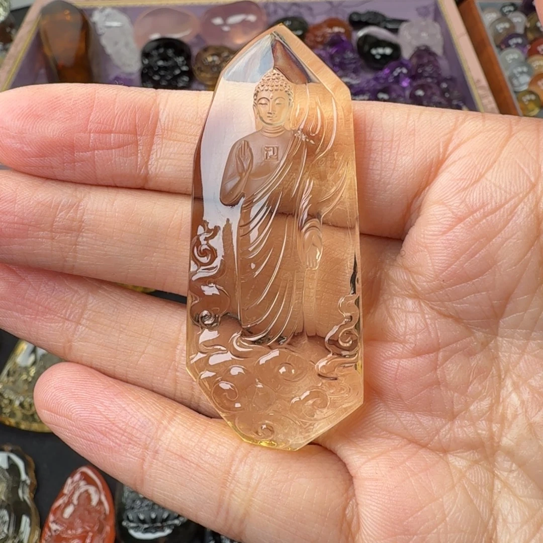 未镶嵌颈饰水晶大日如来