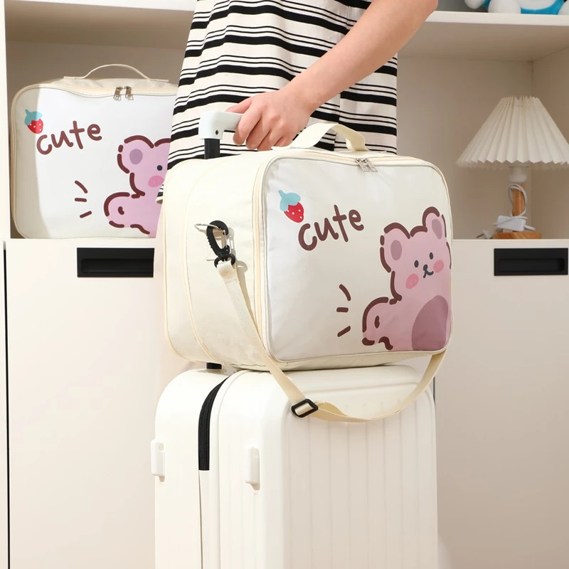 LZJV旅行包女大容量收纳手提行李包运动健身包短途出差待产包