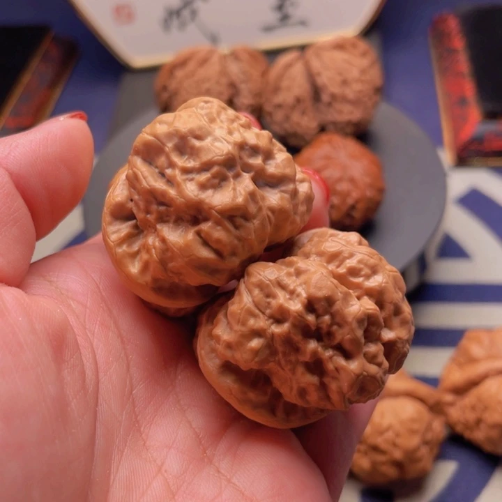 把件文玩核桃蛤蟆头