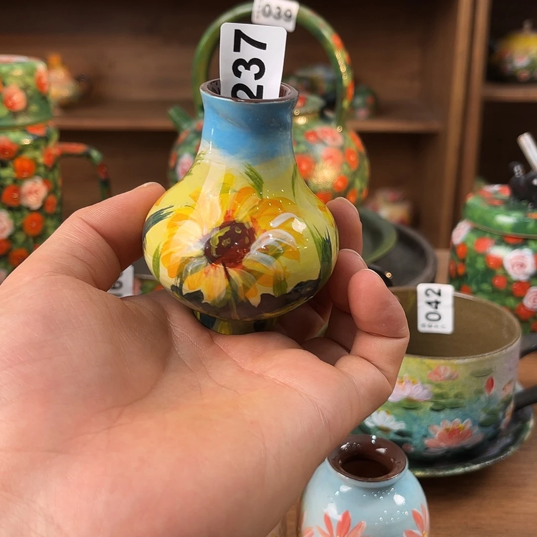 纯纯莫奈油画风纯纯莫奈油画风花瓶
