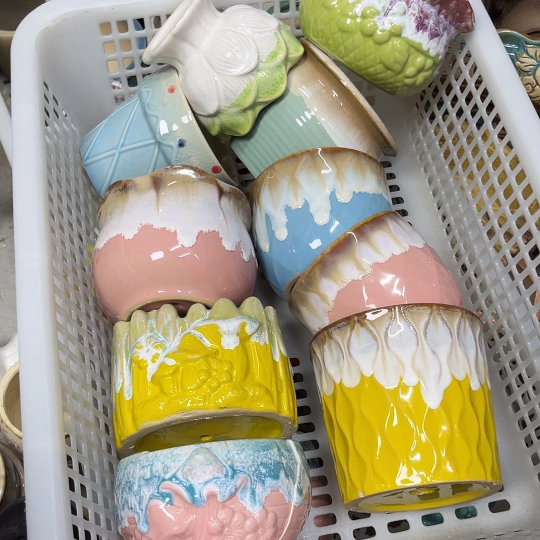 陶瓷花盆特价上新