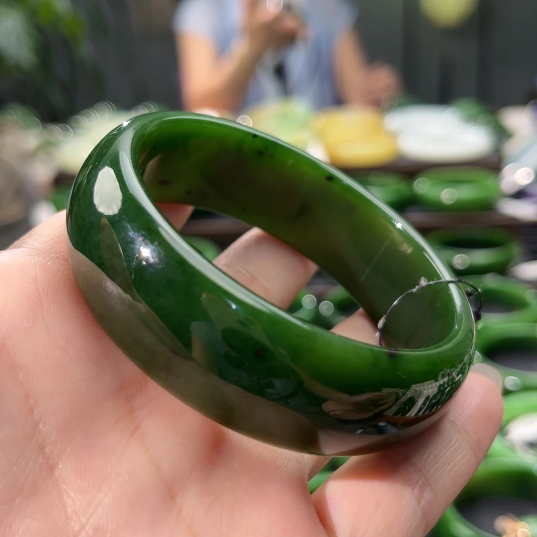 和田玉（碧玉）手镯未镶嵌