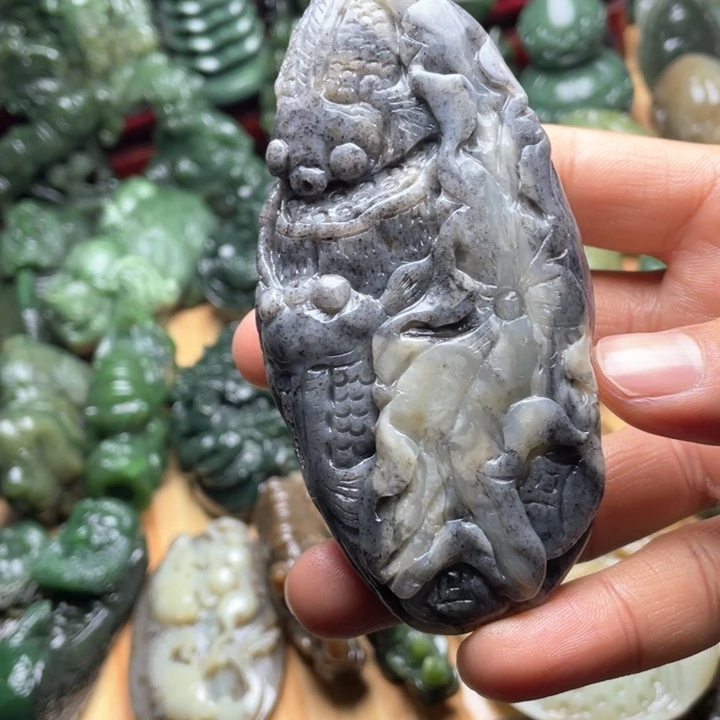 和田玉把件未镶嵌