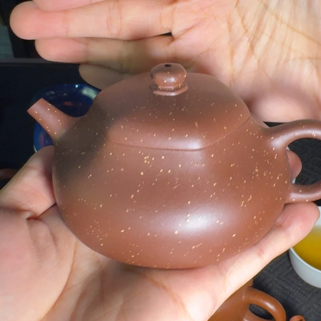 紫砂茶壶六方静乐