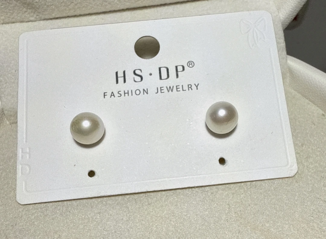 耳钉女日韩耳饰耳环百搭两戴轻奢白色素款首饰简约