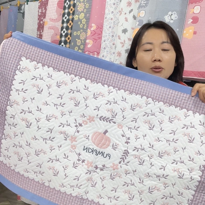 棉特价蓝色小南瓜