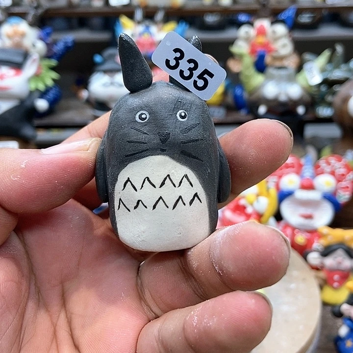 摆件直播间手工抽象陶瓷摆件335