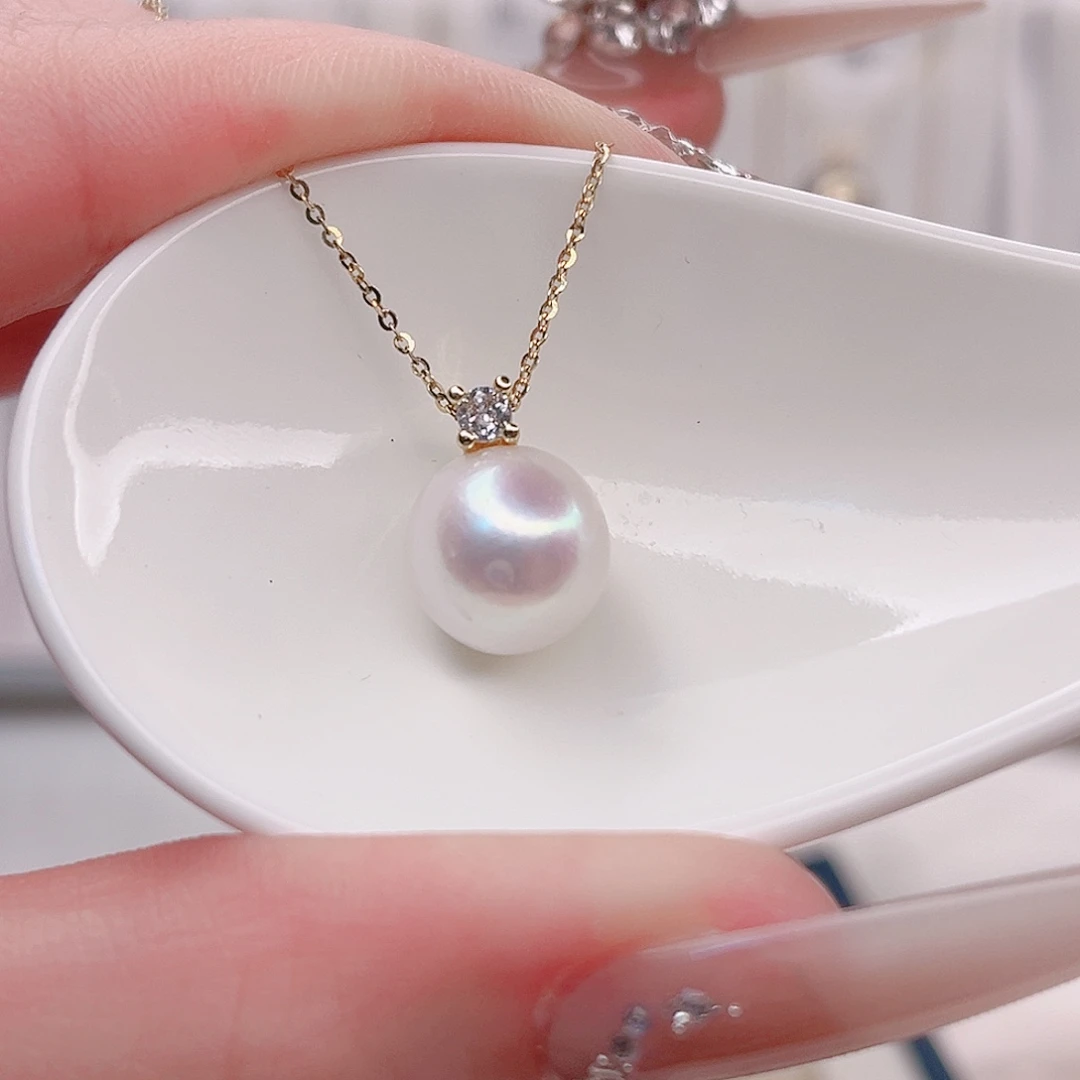 淡水珍珠未镶嵌吊坠(赠链)