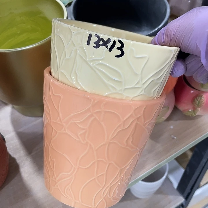 红陶陶瓷花盆凑满12米包邮