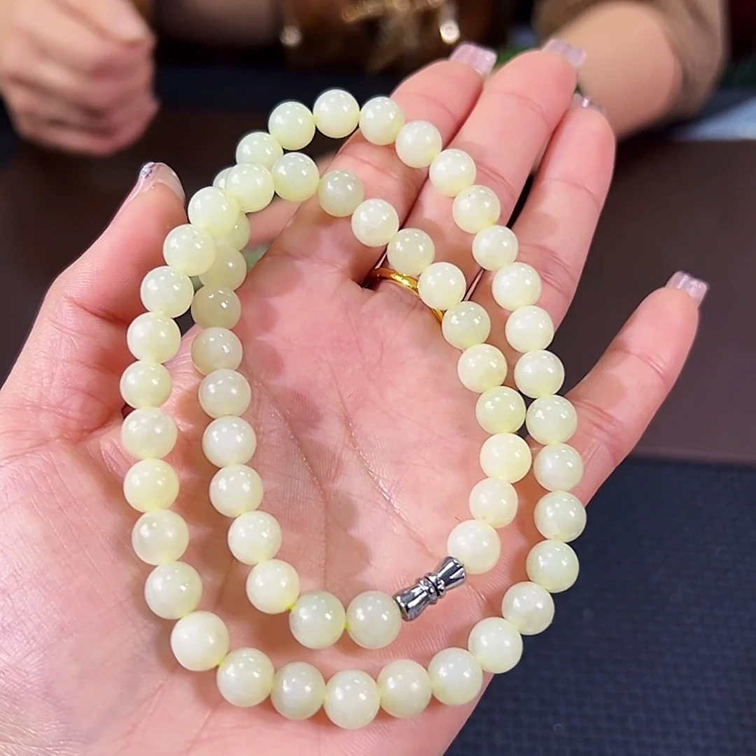 和田玉未镶嵌颈饰卡8