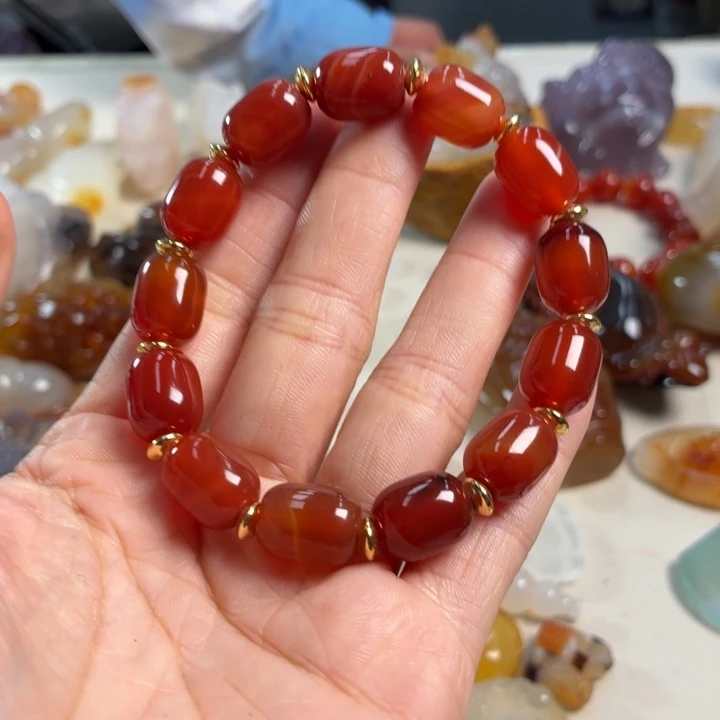 玛瑙/玉髓未镶嵌吊坠(不含链)