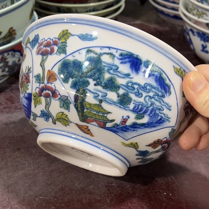 摆件/////直径19.5厘米。红。