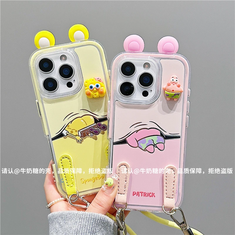 炫彩镜面适用苹果16/iPhone/华为荣耀/OPPO/小米手机壳pura70爆款