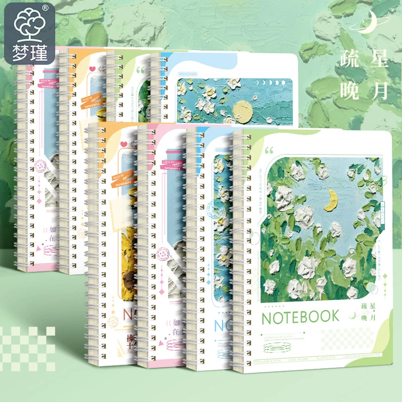 新款A5线圈笔记本好看加厚本子线圈本