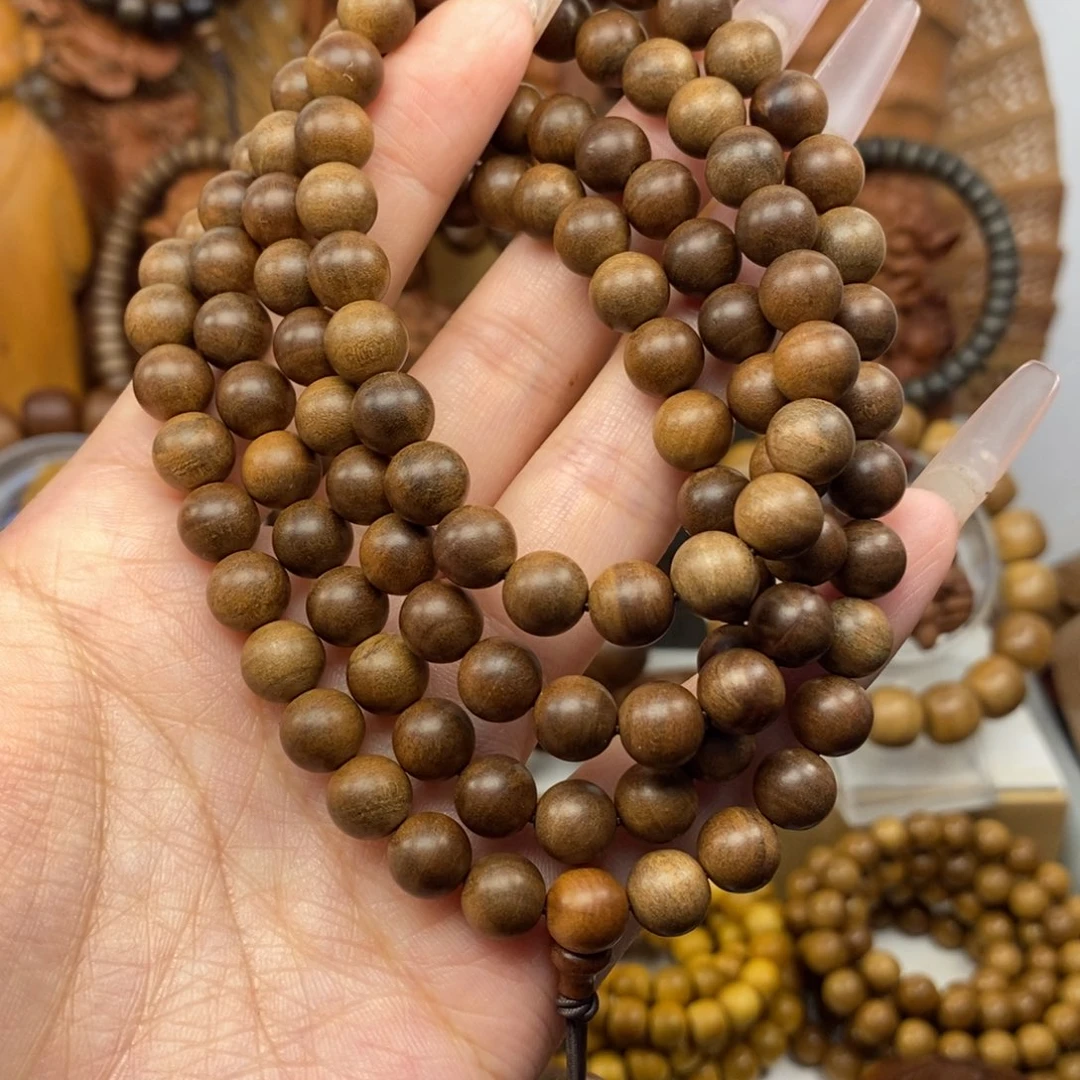 手串/手链檀香木迈索尔老山檀香08.108奶香微瑕