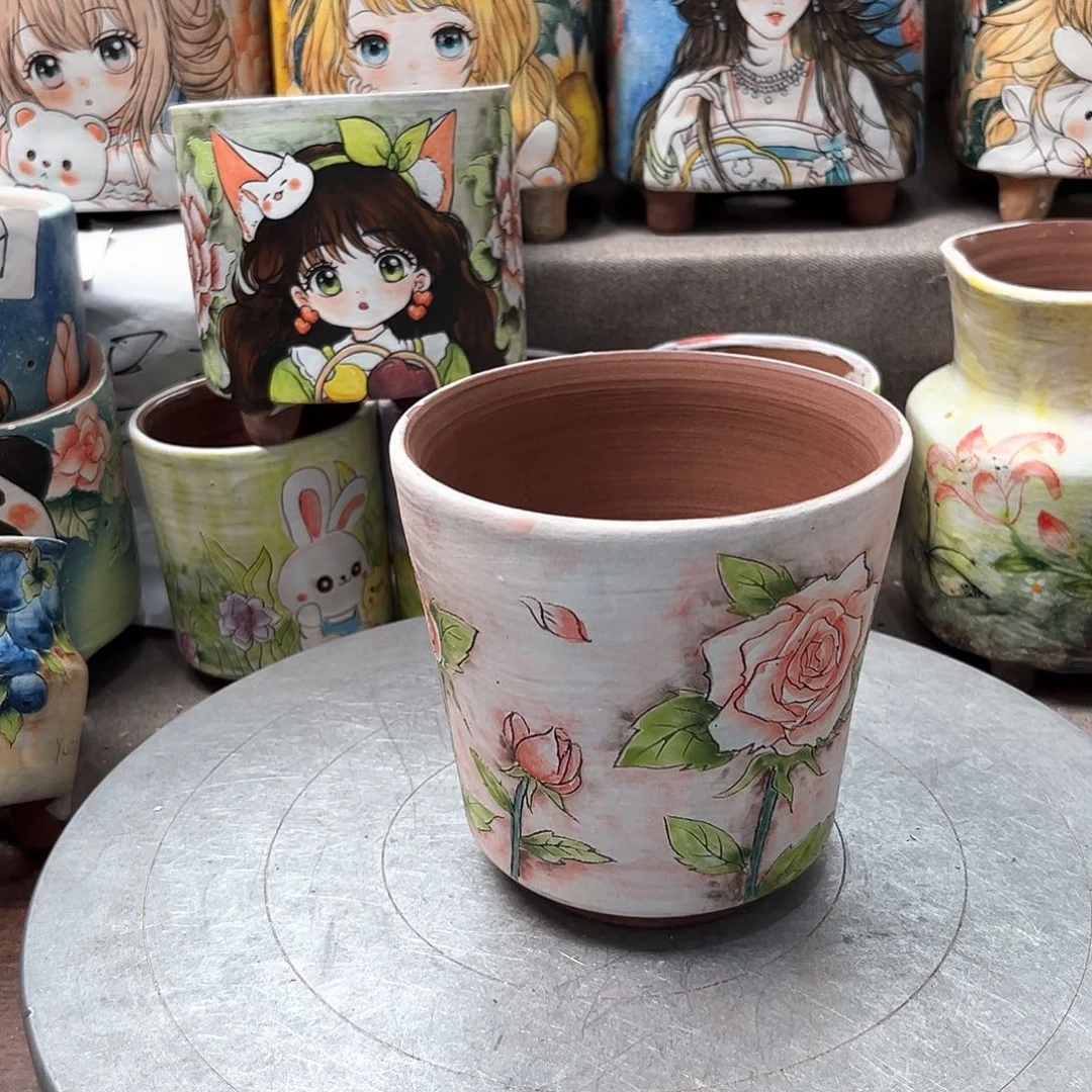 紫砂花盆精品花盆