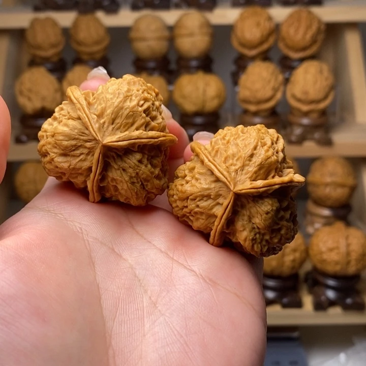 吊坠文玩核桃40大三元Y07