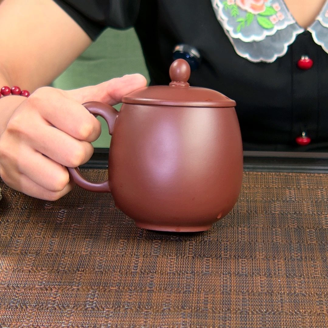 茶杯紫砂高货放漏