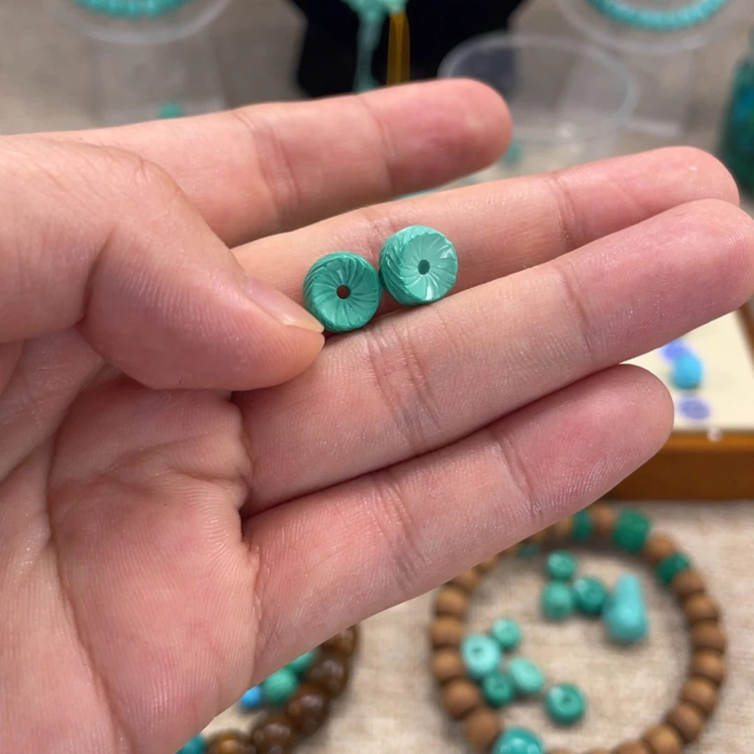 原生态湖北矿小配饰，直径10