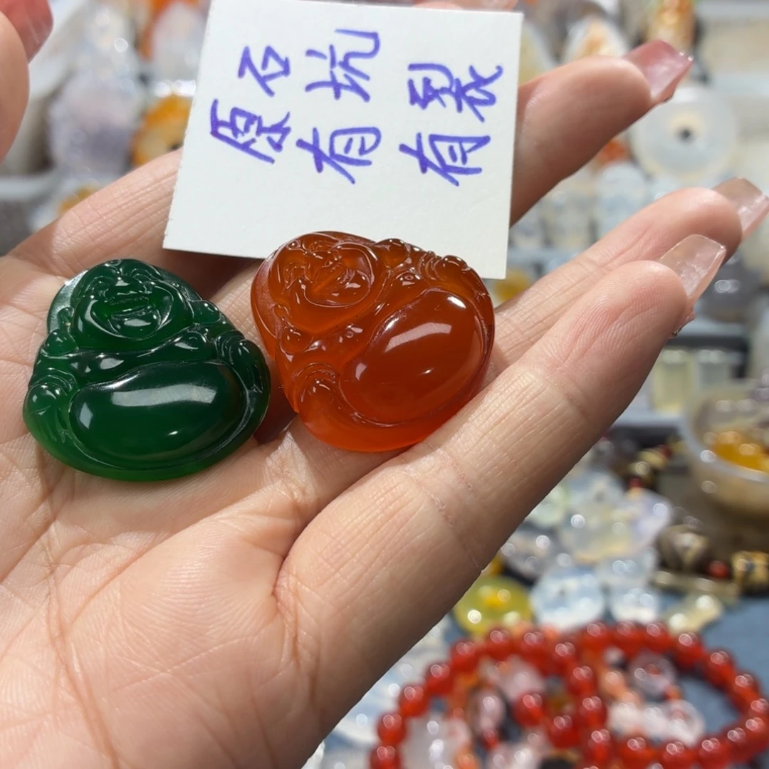 玛瑙/玉髓未镶嵌吊坠(不含链)