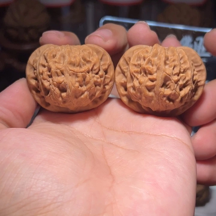 吊坠文玩核桃42桃心宫灯