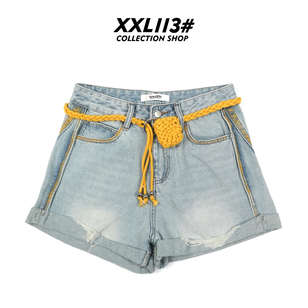 113* CENTRALIZED SHOP夏季显瘦牛仔短裤X5F12E6217