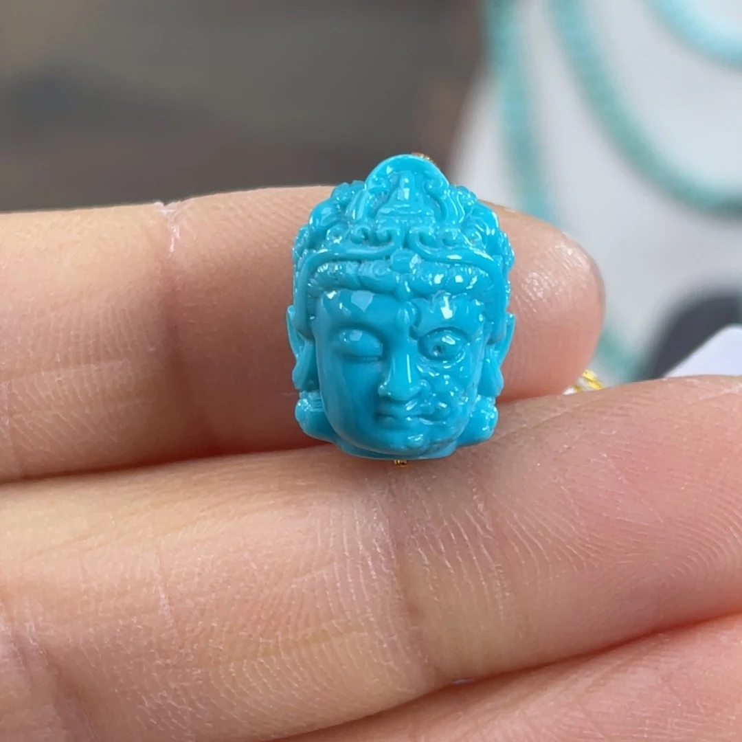 绿松石未镶嵌套链一念之间